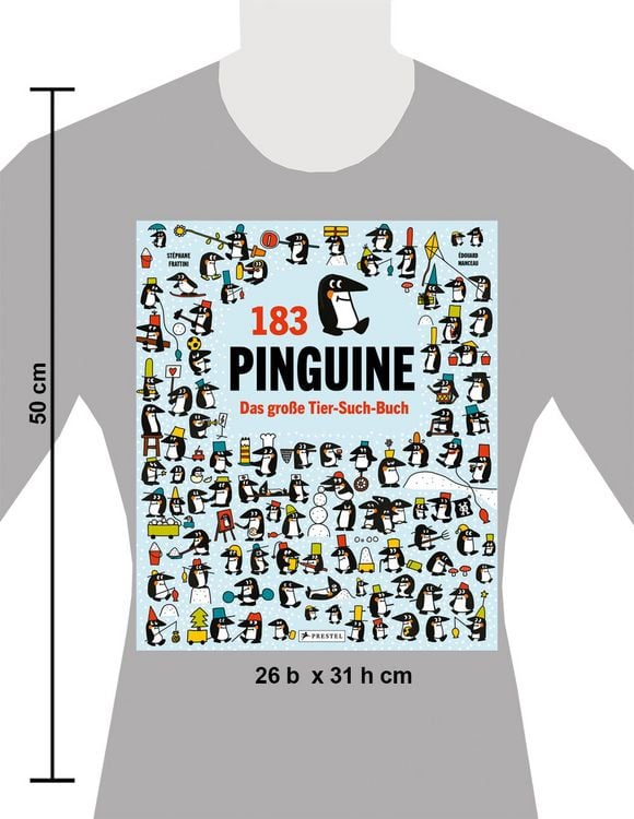 Produktbild: 183 Pinguine. Das gro&szlig;e Tier-Such-Buch