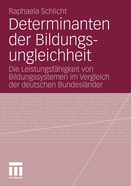 Produktbild: Determinanten der Bildungsungleichheit
