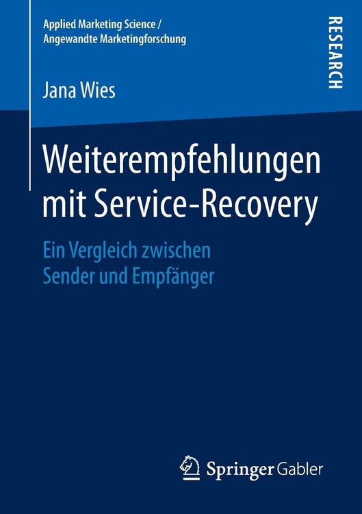 Produktbild: Weiterempfehlungen mit Service-Recovery
