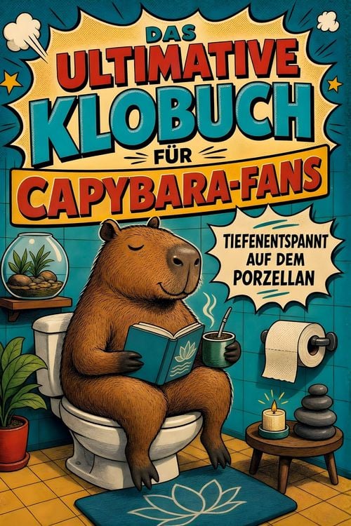 Produktbild: Das ultimative Klobuch f&uuml;r Capybara-Fans