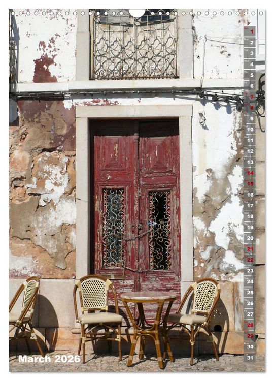 Produktbild: antique doors around europe (Wall Calendar 2026 DIN A3 portrait), CALVENDO 12 Month Wall Calendar
