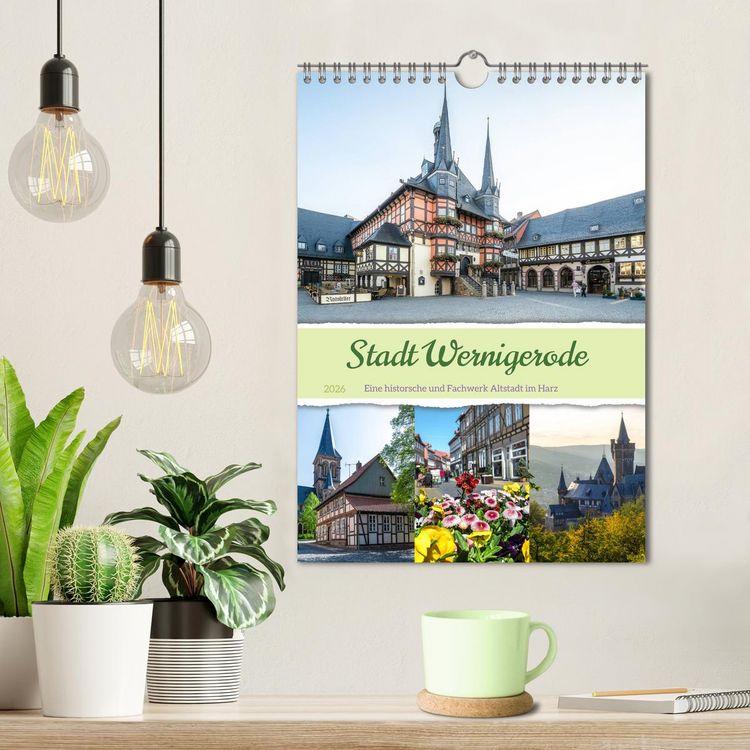 Produktbild: Stadt Wernigerode (Wandkalender 2026 DIN A4 hoch), CALVENDO Monatskalender