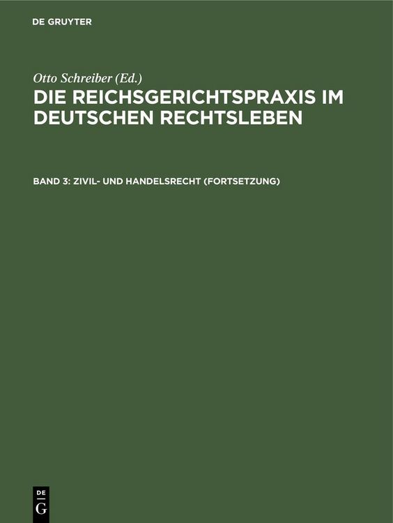 Produktbild: Zivil- und Handelsrecht (Fortsetzung)