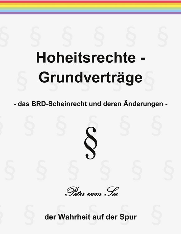Produktbild: Hoheitsrechte - Grundvertr&auml;ge