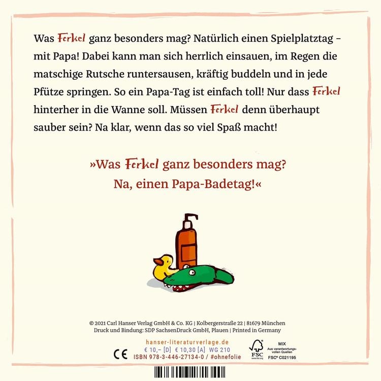 Produktbild: Ab in die Wanne, Ferkel!
