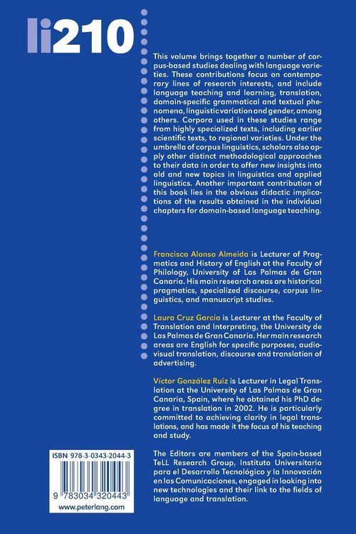 Produktbild: Corpus-based studies on language varieties