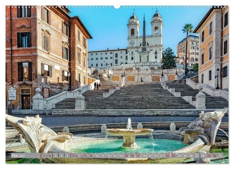 Produktbild: Rom - Ewige Stadt am Tiber (Wandkalender 2027 DIN A2 quer), CALVENDO Monatskalender