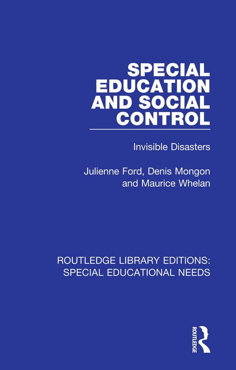 Produktbild: Special Education and Social Control