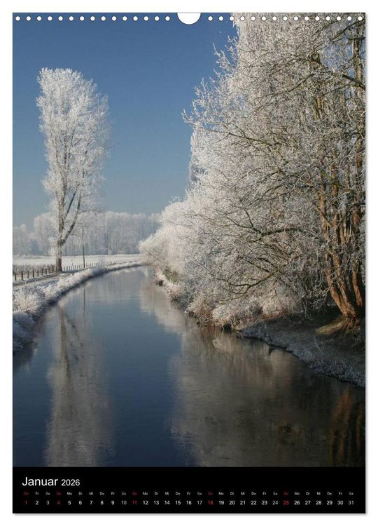 Produktbild: Unser sch&ouml;nes Klever Land (Wandkalender 2026 DIN A3 hoch), CALVENDO Monatskalender