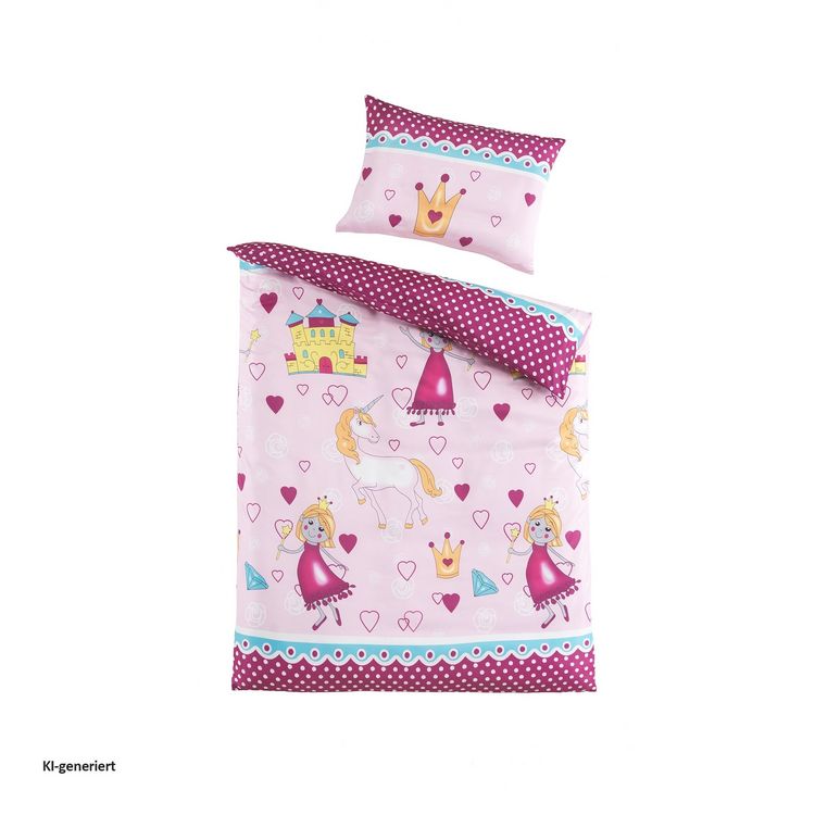 Produktbild: HTI-Living Baby Mikrofaserbettw&auml;sche 100x135 2 teilig Baby Mikrofaserbettw&auml;sche 100x135 2 teilig