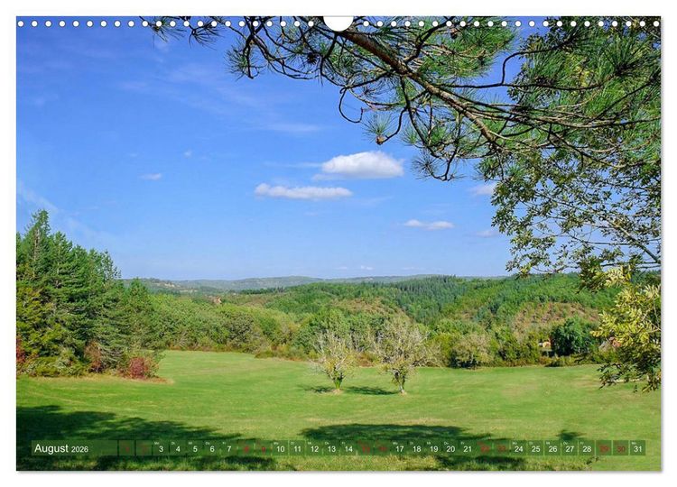 Produktbild: Dordogne Mon Amour (Wandkalender 2026 DIN A3 quer), CALVENDO Monatskalender