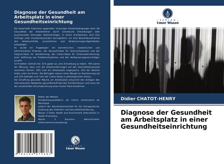 Produktbild: Diagnose der Gesundheit am Arbeitsplatz in einer Gesundheitseinrichtung
