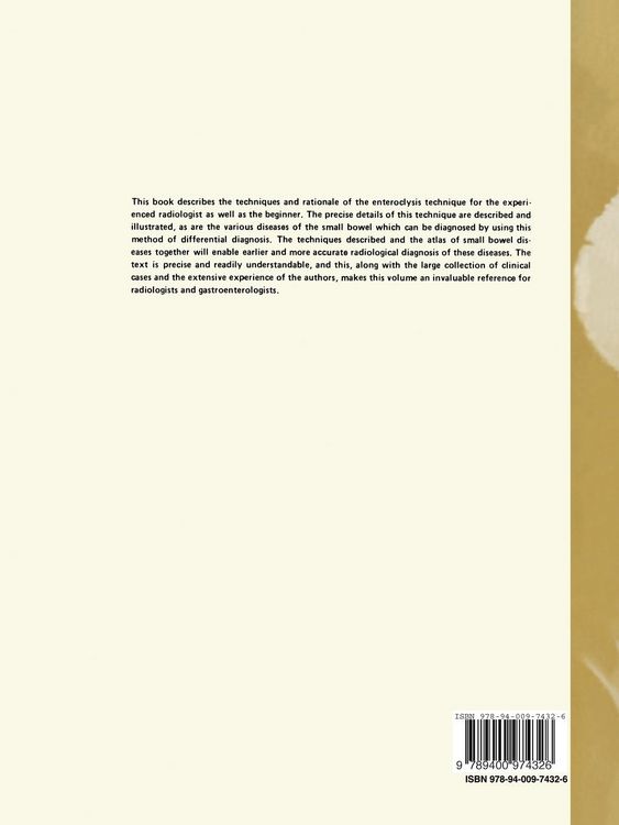 Produktbild: Radiology of the Small Bowel