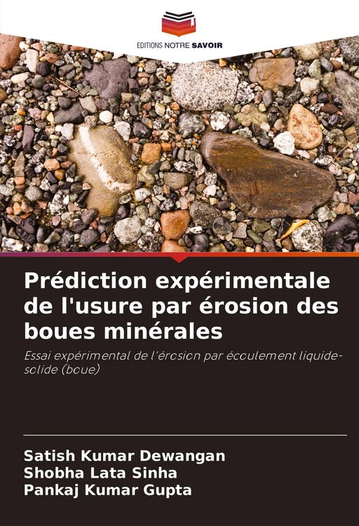 Produktbild: Pr&eacute;diction exp&eacute;rimentale de l'usure par &eacute;rosion des boues min&eacute;rales