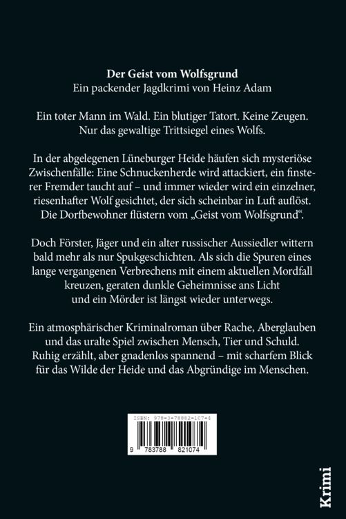 Produktbild: Der Geist vom Wolfsgrund