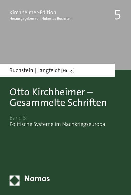Produktbild: Otto Kirchheimer - Gesammelte Schriften