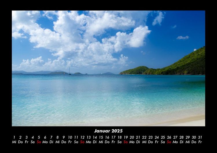 Produktbild: Die sch&ouml;nsten Meereslandschaften 2025 Fotokalender DIN A3