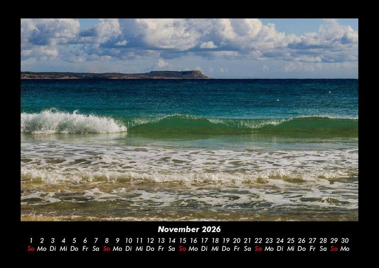 Produktbild: Sehnsucht nach Meer 2026 Fotokalender DIN A3