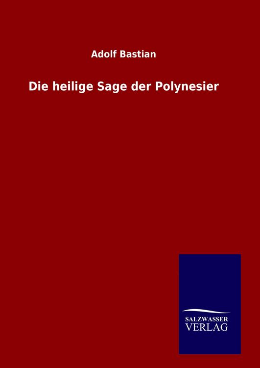 Produktbild: Die heilige Sage der Polynesier