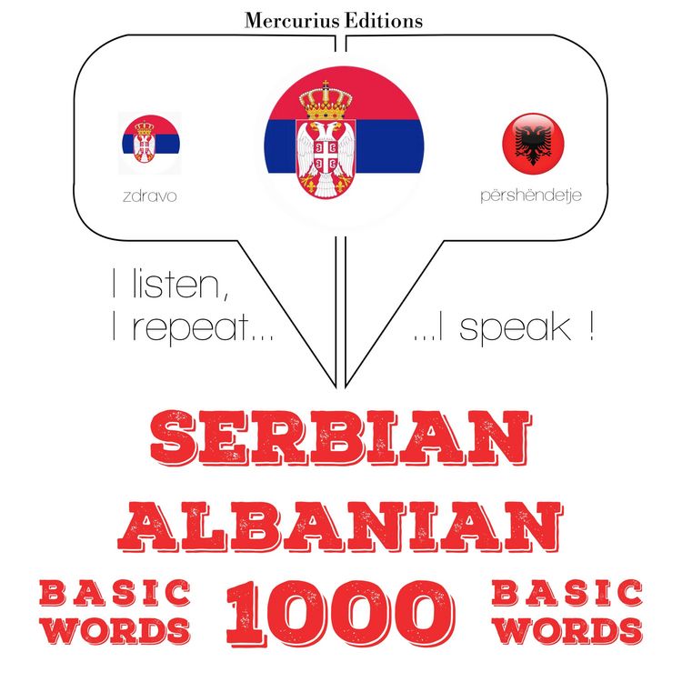 Produktbild: 1000 essential words in Albanian