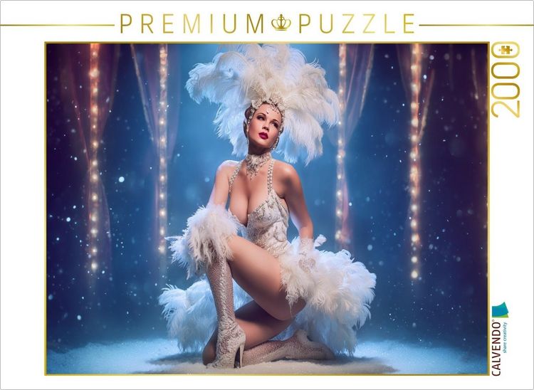Produktbild: CALVENDO Puzzle Kalt wie Eis. Hei&szlig; wie der Blick | 2000 Teile Lege-Gr&ouml;&szlig;e 90x67cm Foto-Puzzle f&uuml;r gl&uuml;ckliche Stunden
