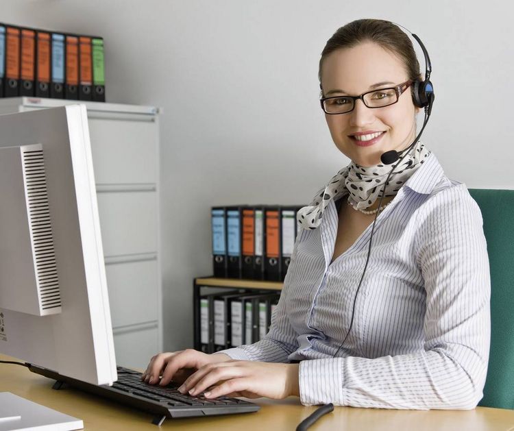 Produktbild: Basetech KJ-97 On Ear Headset kabelgebunden Mono Schwarz Telefon