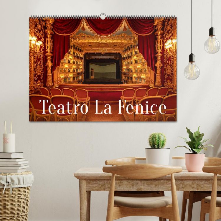 Produktbild: Teatro La Fenice (Wandkalender 2026 DIN A2 quer), CALVENDO Monatskalender