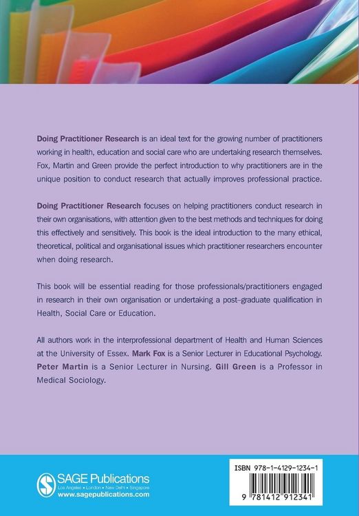 Produktbild: Doing Practitioner Research