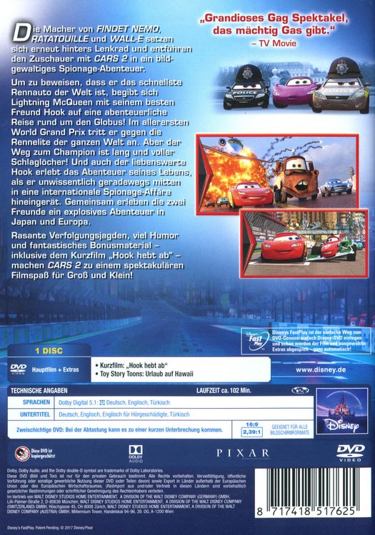 Produktbild: Cars 2
