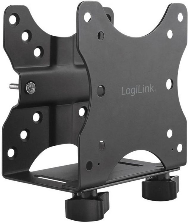 Produktbild: LogiLink PC Halterung 75 x 75 mm VESA-Standard, 100 x 100 mm VESA-Standard BP0066 BP0066 Schwarz Belastbar bis=5 kg