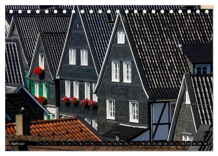 Produktbild: Solinger Bilderbogen 2027 (Tischkalender 2027 DIN A5 quer), CALVENDO Monatskalender