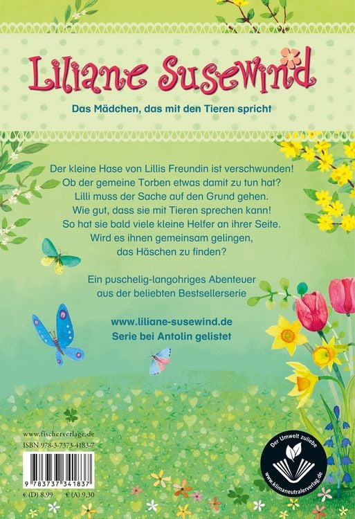 Produktbild: Liliane Susewind &ndash; Ein Hase f&auml;llt nicht auf die Nase