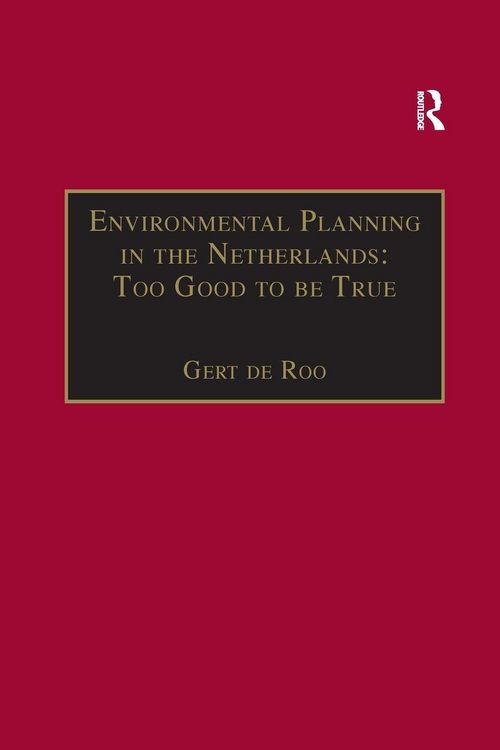 Produktbild: Environmental Planning in the Netherlands