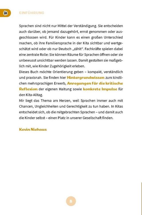 Produktbild: Sprachenvielfalt in der Kita