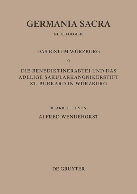 Produktbild: Die Bist&uuml;mer der Kirchenprovinz Mainz. Das Bistum W&uuml;rzburg