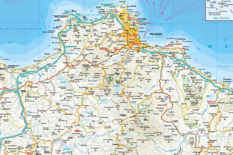 Produktbild: Reise Know-How Landkarte Sizilien (1:200.000)
