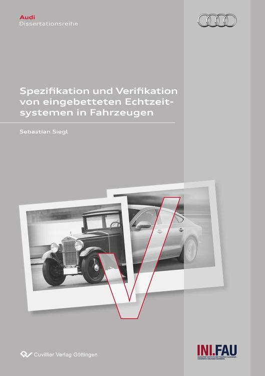 Produktbild: Spezifikation und Verifikation von eingebetteten Echtzeitsystemen in Fahrzeugen