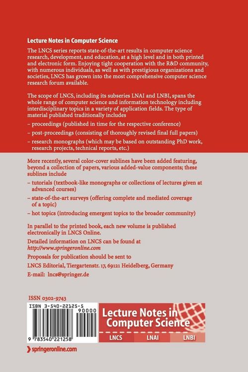 Produktbild: Intelligence and Security Informatics