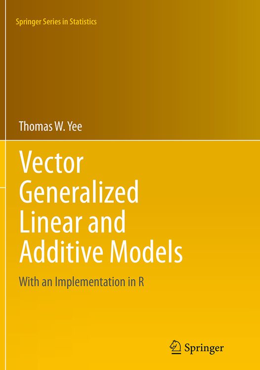 Produktbild: Vector Generalized Linear and Additive Models