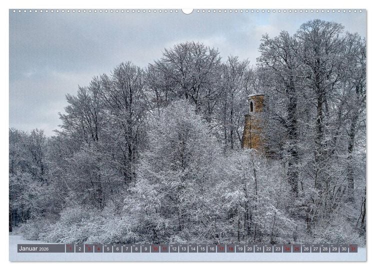 Produktbild: Das Steinfurter Bagno im Wandel der Jahreszeiten (hochwertiger Premium Wandkalender 2026 DIN A2 quer), Kunstdruck in Hochglanz