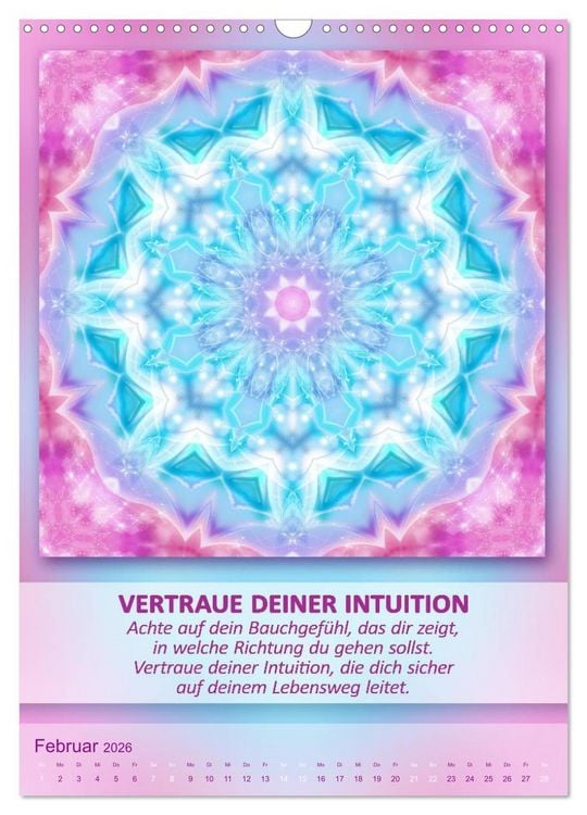 Produktbild: Light Energy Mandalas - Kalender - Vol. 2 (Wandkalender 2026 DIN A3 hoch), CALVENDO Monatskalender