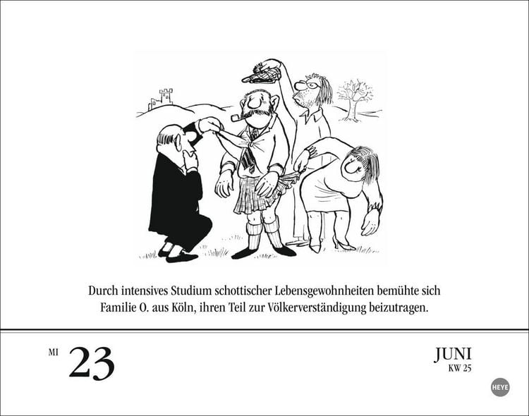 Produktbild: Loriot Tagesabrei&szlig;kalender 2027