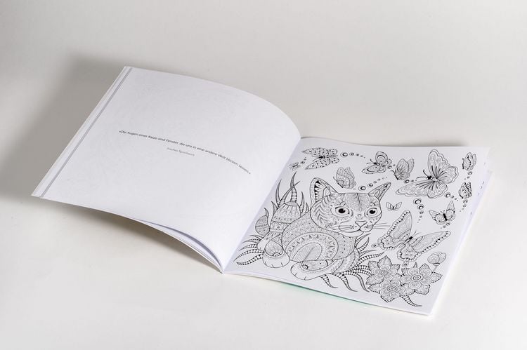 Produktbild: Katzen-Mandalas - 28 Motive zum Entspannen und Wohlf&uuml;hlen