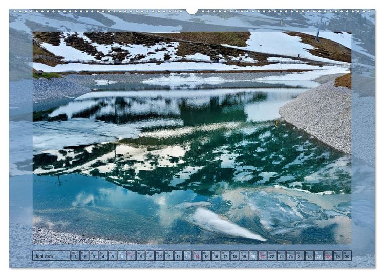 Produktbild: Faszination Spiegelung - in der Natur (hochwertiger Premium Wandkalender 2026 DIN A2 quer), Kunstdruck in Hochglanz
