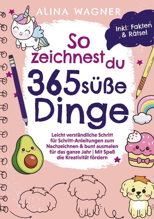 Produktbild: So zeichnest du 365 s&uuml;&szlig;e Dinge
