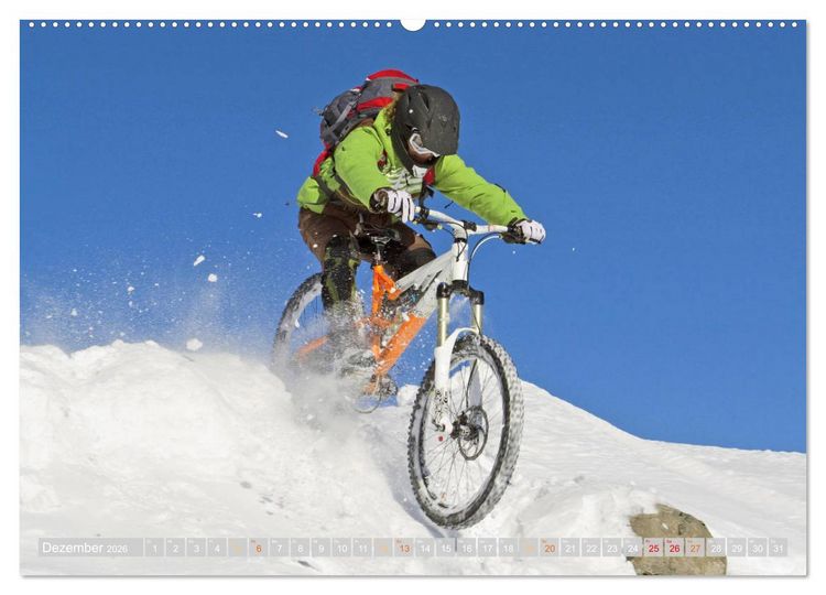 Produktbild: Mountainbike - &Uuml;ber Stock und Stein: Edition Funsport (hochwertiger Premium Wandkalender 2026 DIN A2 quer), Kunstdruck in Hochglanz