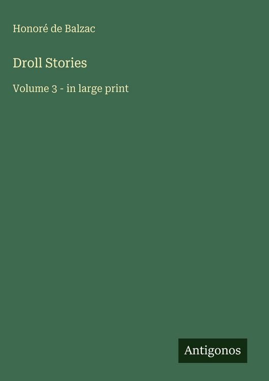 Produktbild: Droll Stories