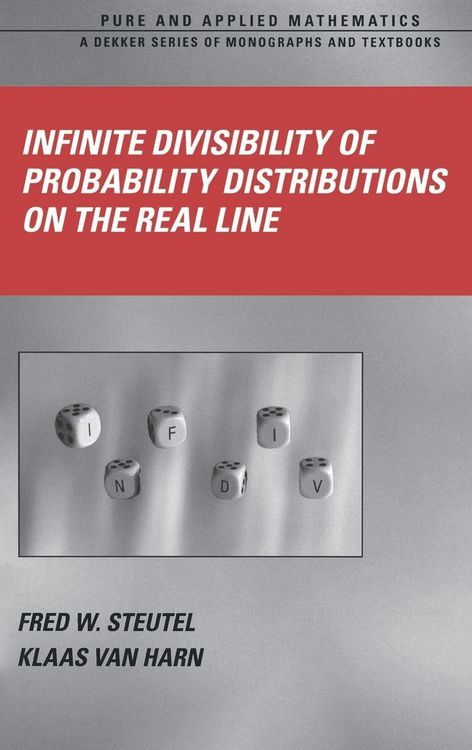 Produktbild: Infinite Divisibility of Probability Distributions on the Real Line