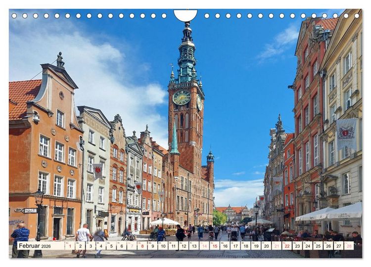 Produktbild: Zoppot und Danzig (Wandkalender 2026 DIN A4 quer), CALVENDO Monatskalender