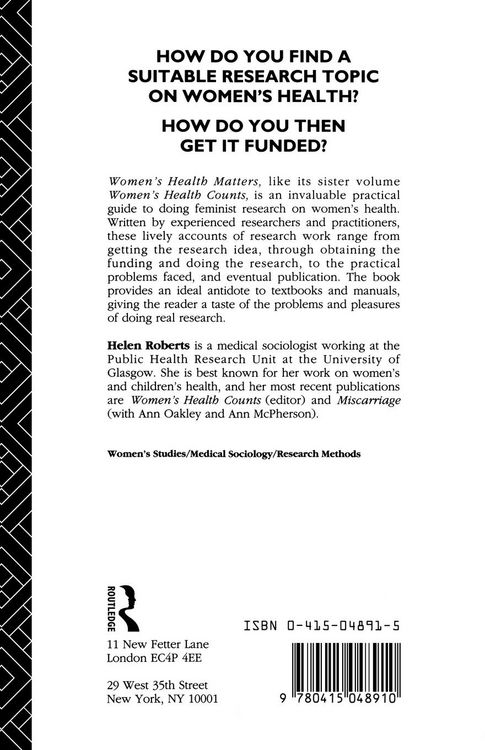 Produktbild: Women's Health Matters
